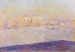 Клод Моне Дворец Дожей, вид с Сан-Джорджо Маджоре 1908г